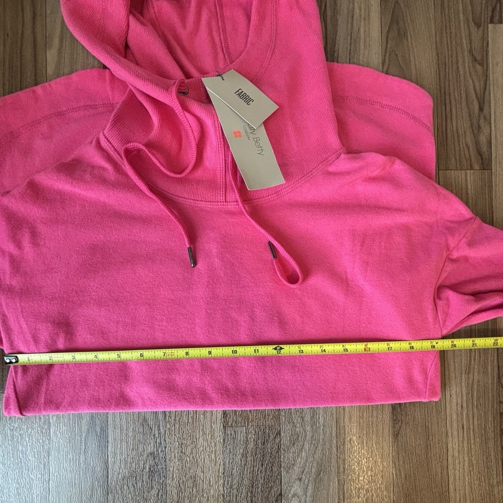 Sweaty Betty Escape Italian Luxe Fleece Womens Pink Hoodie, Size XS (4) $148 NWT - Picture 14 of 16